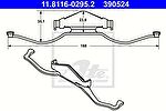 ATE 11.8116-0295.2 пружина, тормозной суппорт на OPEL VECTRA C GTS