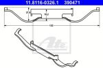 ATE 11.8116-0326.1 Пружина тормозных колодок передних FORD Galaxy I 95-06/VW Sharan I 00-10 (7M3615269A)