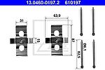 ATE 13.0460-0197.2 комплектующие, колодки дискового тормоза на MERCEDES-BENZ S-CLASS (W126)
