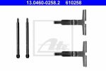 ATE 13.0460-0258.2 комплектующие, колодки дискового тормоза на MERCEDES-BENZ C-CLASS купе (CL203)
