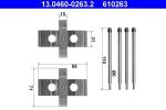 ATE 13.0460-0263.2 комплектующие, колодки дискового тормоза на MERCEDES-BENZ S-CLASS (W140)