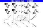 ATE 13.0460-0325.2 комплектующие, колодки дискового тормоза на TOYOTA COROLLA (_E9_)