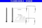 ATE 13.0460-0438.2 комплектующие, колодки дискового тормоза на RENAULT LAGUNA I (B56_, 556_)