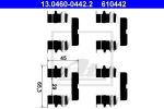 ATE 13.0460-0442.2 комплектующие, колодки дискового тормоза на MITSUBISHI COLT IV (CA_A)