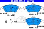 ATE 13.0460-2734.2 Колодки передние MB W204/W212 3.2/3.5L,3.0CDI/3.2CDI all 07->