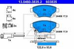 ATE 13.0460-3835.2 Колодки зад. FORD TRANSIT 2006=>