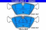 ATE 13.0460-5403.2 Колодки AUDI 100 2,3L 88-90 WVA21211