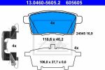 ATE 13.0460-5605.2 Колодки задние MAZDA CX-7/CX-9 all 07->