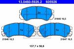 ATE 13.0460-5926.2 Колодки OPEL FRONTERA WVA21845