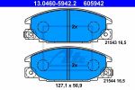 ATE 13.0460-5942.2 Колодки OPEL FRONTERA 2.0-2.8L 92-95 WVA21544