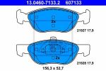 ATE 13.0460-7133.2 комплект тормозных колодок, дисковый тормоз на FIAT PUNTO (188)