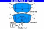 ATE 13.0460-7163.2 комплект тормозных колодок, дисковый тормоз на FORD MONDEO I седан (GBP)
