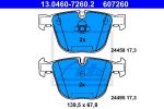 ATE 13.0460-7260.2 Колодки X5/X6 E70 2007=>
