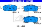 ATE 13.0460-7282.2 Колодки передние JEEP Grand Cherokee IV 2010->/MB GL(X166)/ML(W166) (A0064203920)