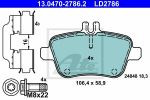 ATE 13.0470-2786.2 комплект тормозных колодок, дисковый тормоз на MERCEDES-BENZ SLC (R172)