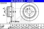 ATE 24.0110-0150.1 тормозной диск на 3 (E30)