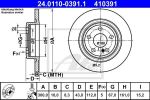 ATE 24.0110-0391.1 тормозной диск на MERCEDES-BENZ SLC (R172)