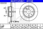 ATE 24.0111-0149.1 тормозной диск на ALFA ROMEO 146 (930)