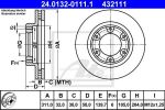 ATE 24.0132-0111.1 тормозной диск на TOYOTA LAND CRUISER 80 (_J8_)