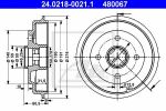 ATE 24.0218-0021.1 тормозной барабан на NISSAN MICRA I (K10)
