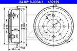 ATE 24.0218-0034.1 тормозной барабан на HYUNDAI ACCENT I (X-3)
