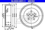 ATE 24.0222-8031.1 тормозной барабан на TOYOTA AVENSIS (_T22_)
