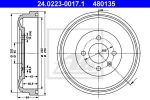 ATE 24.0223-0017.1 тормозной барабан на VW GOLF III (1H1)
