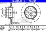 ATE 24.0320-0213.1 тормозной диск на 5 Touring (E61)