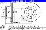 ATE 24.0322-0161.1 тормозной диск на VW LT 28-46 II c бортовой платформой/ходовая часть (2DC, 2DF, 2