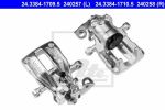 ATE 24.3384-1709.5 тормозной суппорт на AUDI COUPE (89, 8B)