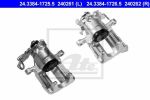 ATE 24.3384-1725.5 тормозной суппорт на AUDI A4 (8D2, B5)