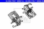 ATE 24.3384-1729.7 тормозной суппорт на SKODA ROOMSTER Praktik (5J)