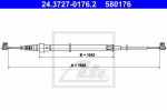 ATE 24.3727-0176.2 трос, стояночная тормозная система на SEAT IBIZA IV (6L1)