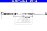 ATE 24.3727-0194.2 трос, стояночная тормозная система на VW CADDY III фургон (2KA, 2KH, 2CA, 2CH)