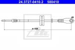 ATE 24.3727-0410.2 трос, стояночная тормозная система на MERCEDES-BENZ 190 (W201)