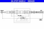 ATE 24.3727-0420.2 трос, стояночная тормозная система на MERCEDES-BENZ T1 фургон (601)