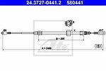 ATE 24.3727-0441.2 трос, стояночная тормозная система на MERCEDES-BENZ SPRINTER 2-t c бортовой платформой/ходовая часть (901, 902)