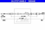 ATE 24.3727-0448.2 трос, стояночная тормозная система на MERCEDES-BENZ CLS (C219)