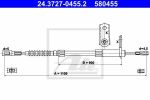 ATE 24.3727-0455.2 трос, стояночная тормозная система на MERCEDES-BENZ S-CLASS (W140)