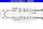 ATE 24.3727-0625.2 трос, стояночная тормозная система на FORD ESCORT IV (GAF, AWF, ABFT)