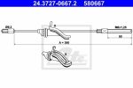 ATE 24.3727-0667.2 трос, стояночная тормозная система на FORD KUGA I