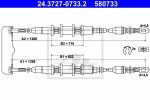 ATE 24.3727-0733.2 трос, стояночная тормозная система на OPEL VECTRA A (86_, 87_)