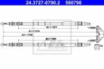 ATE 24.3727-0790.2 трос, стояночная тормозная система на OPEL ZAFIRA B Van