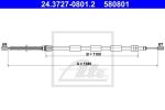 ATE 24.3727-0801.2 трос, стояночная тормозная система на PEUGEOT 205 II (20A/C)
