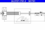ATE 24.3727-1701.2 трос, стояночная тормозная система на NISSAN MICRA II (K11)
