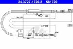 ATE 24.3727-1720.2 трос, стояночная тормозная система на NISSAN PRIMERA Traveller (WP11)