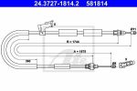 ATE 24.3727-1814.2 трос, стояночная тормозная система на MAZDA 3 седан (BK)