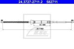 ATE 24.3727-2711.2 трос, стояночная тормозная система на SKODA RAPID Spaceback (NH1)