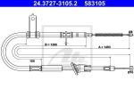ATE 24.3727-3105.2 трос, стояночная тормозная система на HYUNDAI ACCENT II седан (LC)