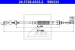 ATE 24.3728-0333.2 трос, управление сцеплением на PEUGEOT EXPERT фургон (222)